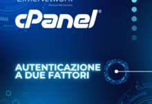 autenticazione a due fattori cpanel