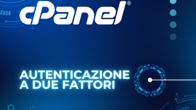 autenticazione a due fattori cpanel