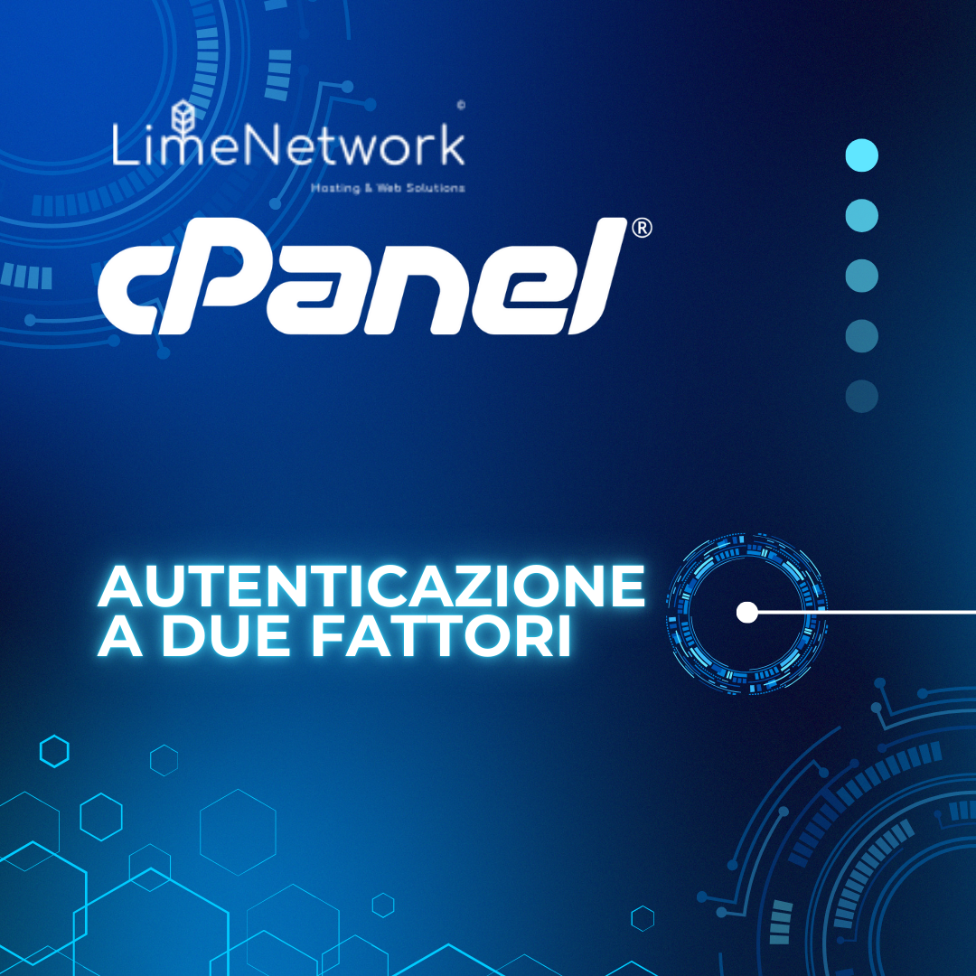 autenticazione a due fattori cpanel