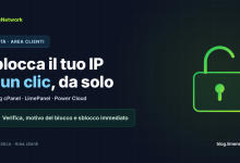 Sblocca IP: sblocca il tuo indirizzo IP in un clic dall'area clienti LimeNetwork